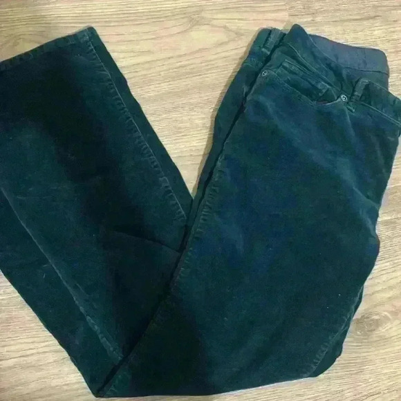 Sonoma Teal Corduroy Mid-rise Bootcut Pants Size 8P - Picture 7 of 8
